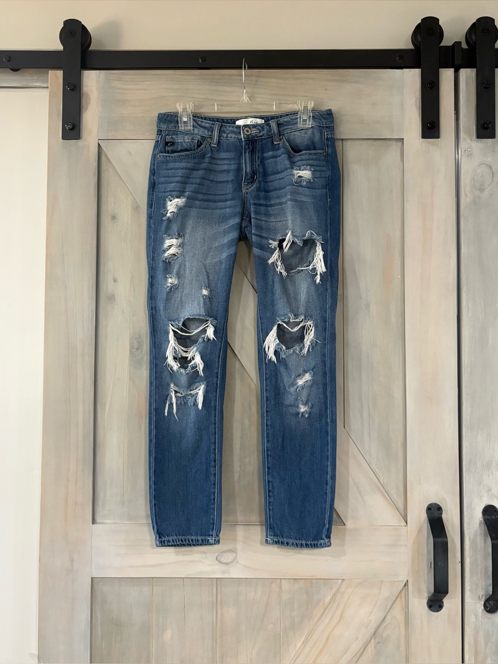 KanCan Distressed Skinny Jeans